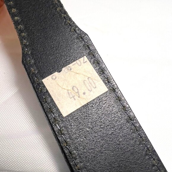 RGA Four By Danbury Asso.-Men's Golf Black Leather Belt-Silver Buckle-Casual - Picture 13 of 15